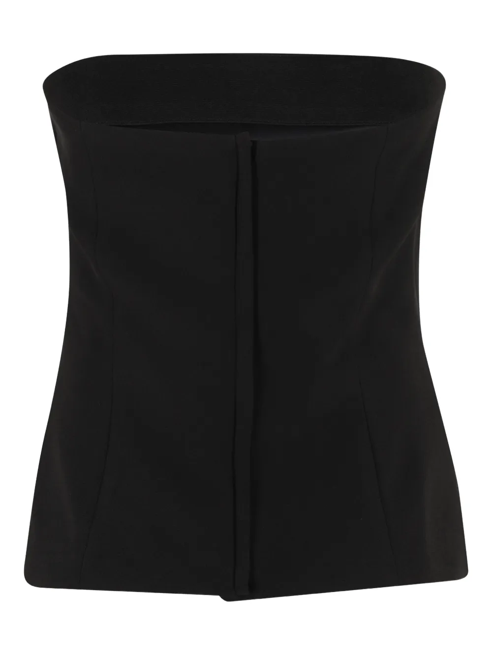 Топ без бретелек со швами Federica Tosi, черный
Топ без бретелек со швами Federica Tosi, черный