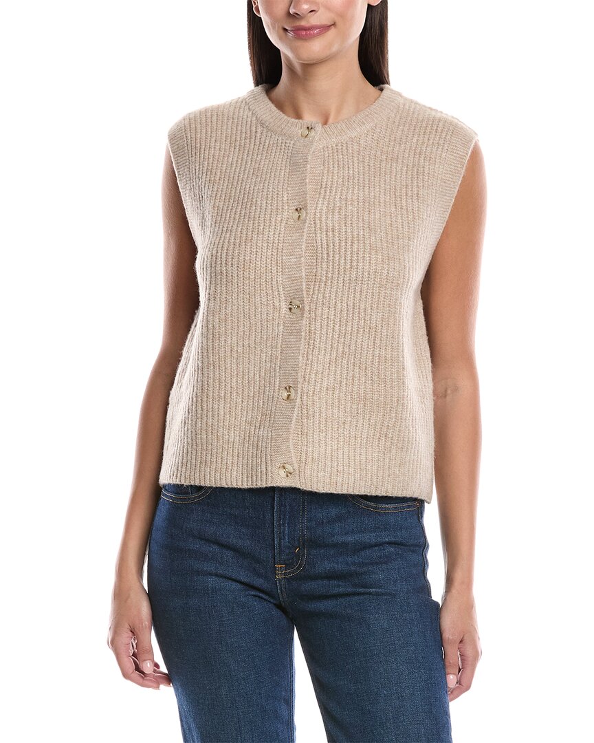 ANNA KAY Свитер-жилет из кашемировой смеси, бежевый
ANNA KAY Свитер-жилет из кашемировой смеси, бежевый