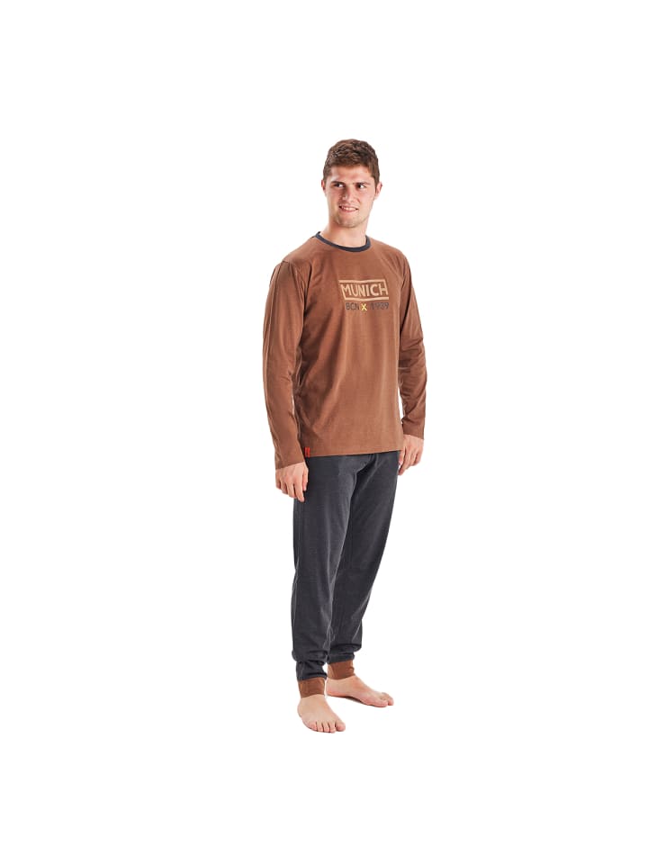 Пижама Munich, коричневый
Пижама Munich, коричневый