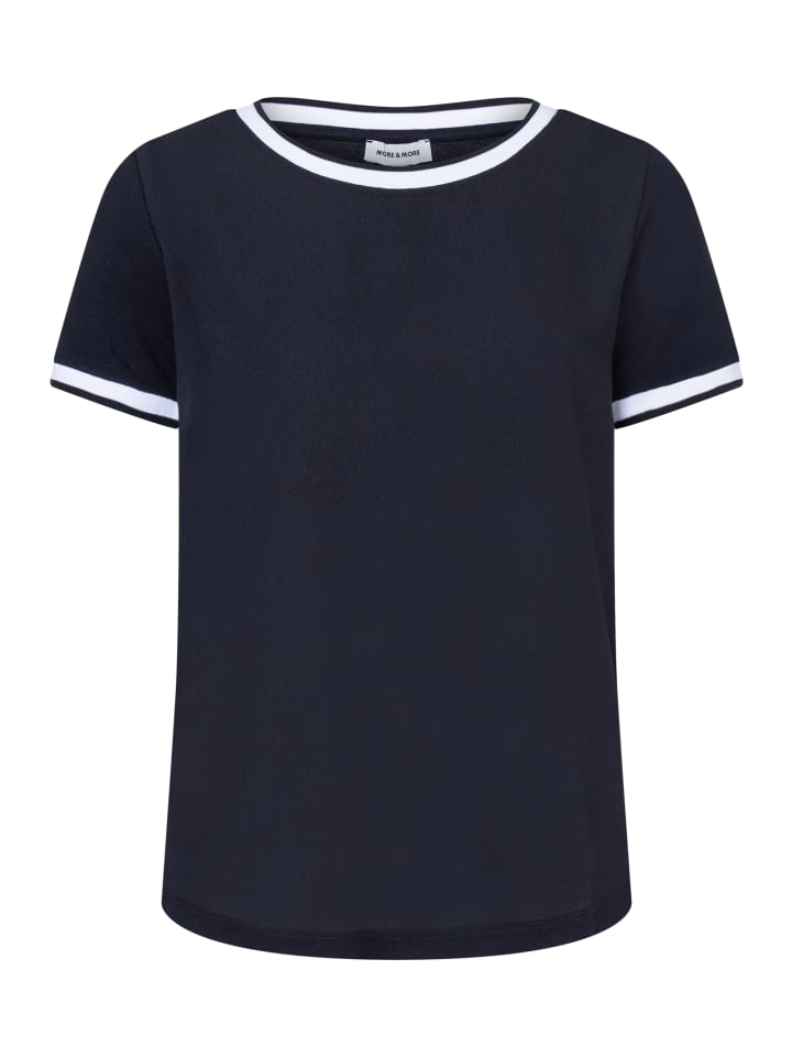 More & More Блузка-рубашка с контрастной отделкой темно-синего цвета
More & More Блузка-рубашка с контрастной отделкой темно-синего цвета