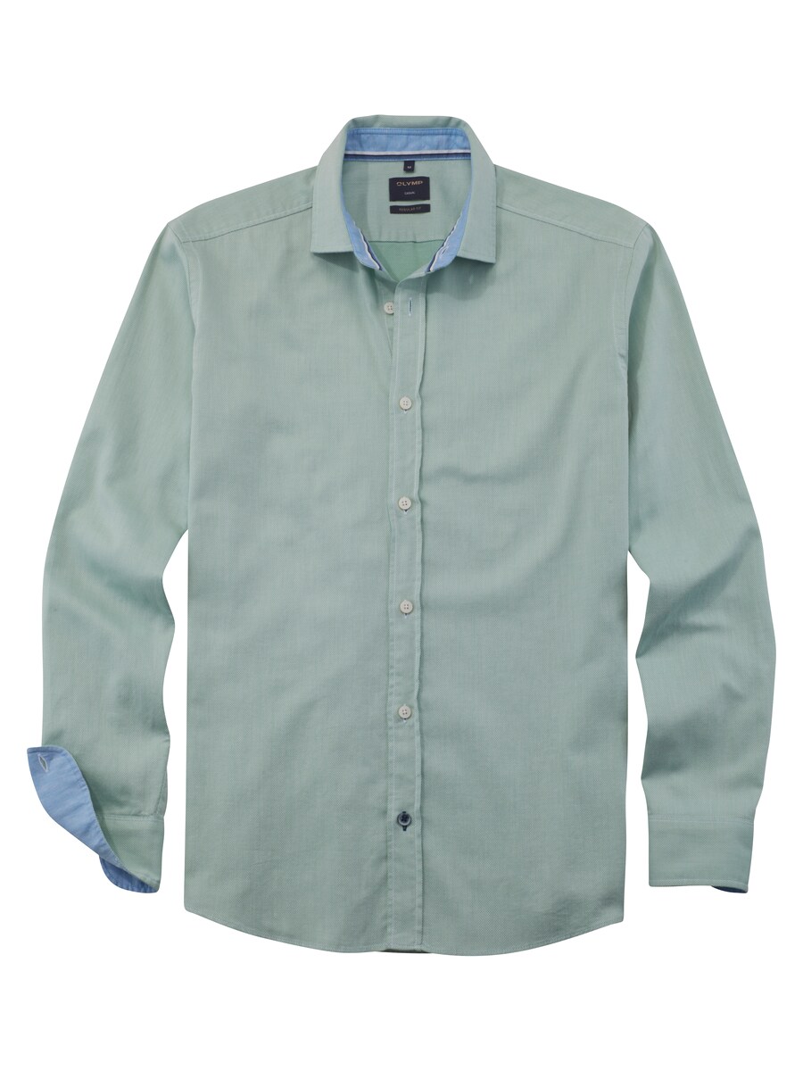 Рубашка делового покроя Regular Fit OLYMP, пастельный зеленый
Рубашка делового покроя Regular Fit OLYMP, пастельный зеленый