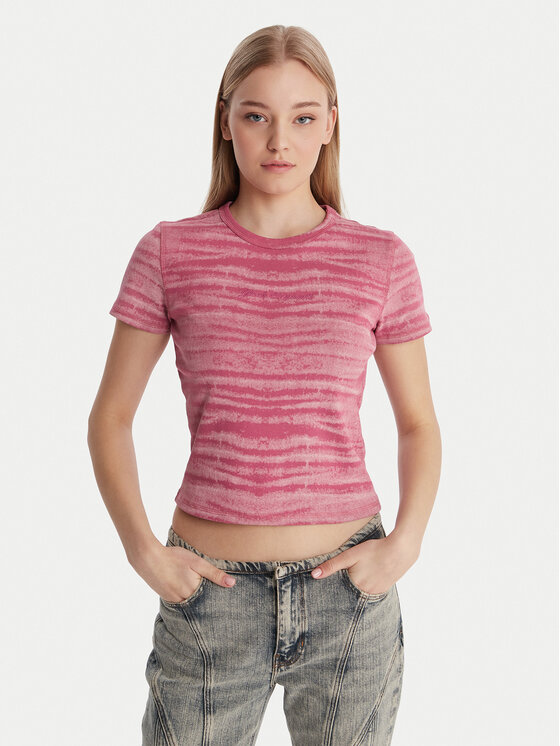 Футболка regular fit W6RP42 KCTT1 Guess, розовый
Футболка regular fit W6RP42 KCTT1 Guess, розовый