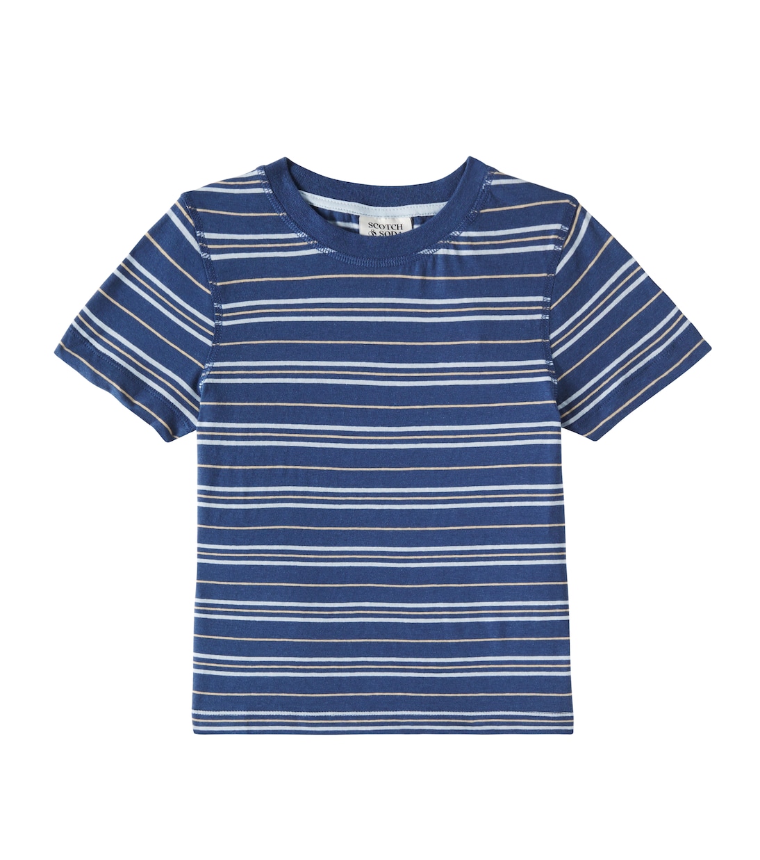 Футболка из хлопка и льна в полоску Scotch & Soda Kids, темно-синий
Футболка из хлопка и льна в полоску Scotch & Soda Kids, темно-синий