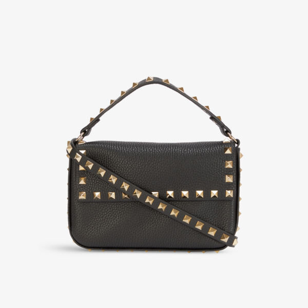 Кожаная сумка через плечо Rockstud с тисненым логотипом Valentino Garavani, цвет nero
Кожаная сумка через плечо Rockstud с тисненым логотипом Valentino Garavani, цвет nero