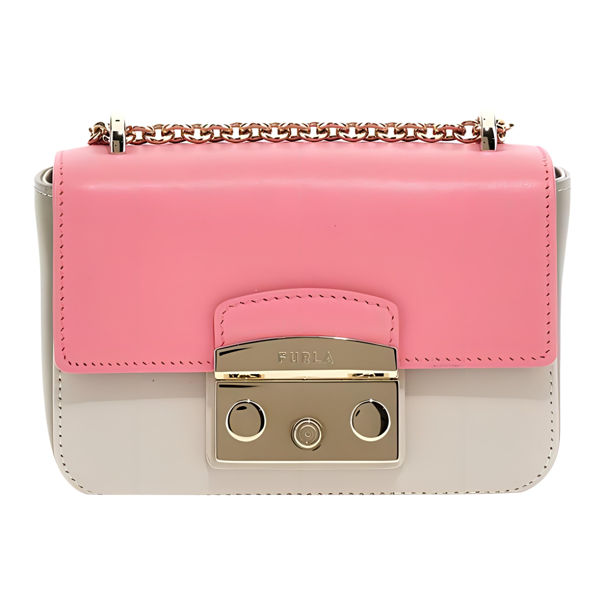 Furla Метрополис двухцветная мини-сумка через плечо
Furla Метрополис двухцветная мини-сумка через плечо