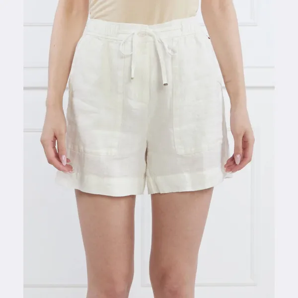 Льняные шорты стандартного кроя Tommy Hilfiger, бежевый
Льняные шорты стандартного кроя Tommy Hilfiger, бежевый