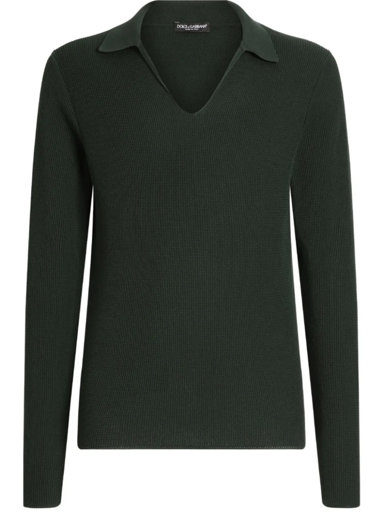 Свитер в рубчик Dolce & Gabbana, зеленый
Свитер в рубчик Dolce & Gabbana, зеленый