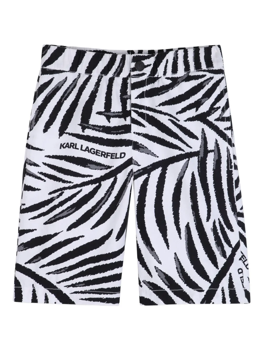 Шорты-бермуды с принтом Karl Lagerfeld Kids, белый
Шорты-бермуды с принтом Karl Lagerfeld Kids, белый