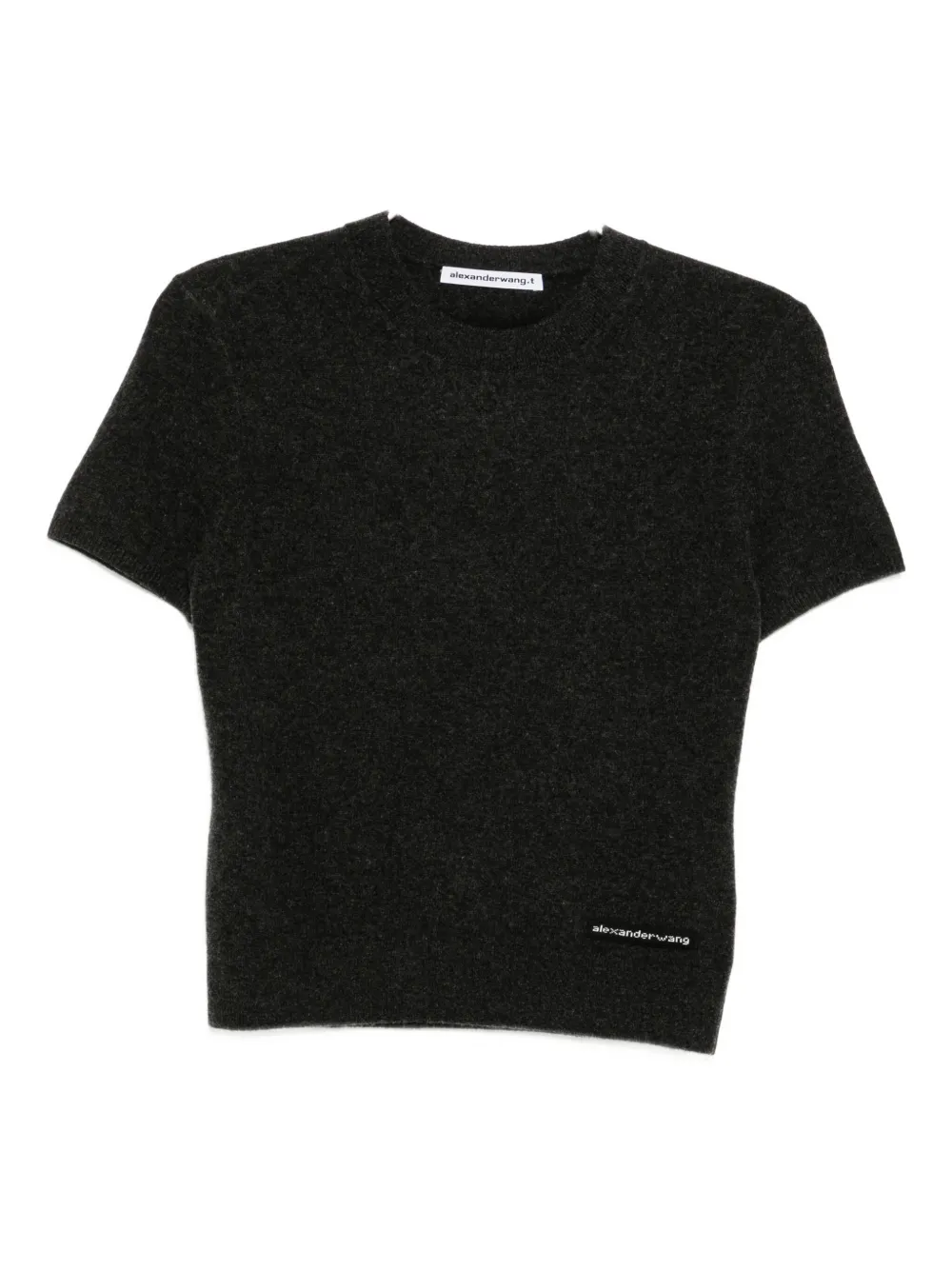 Топ с нашивкой-логотипом Alexander Wang, темно-серый
Топ с нашивкой-логотипом Alexander Wang, темно-серый