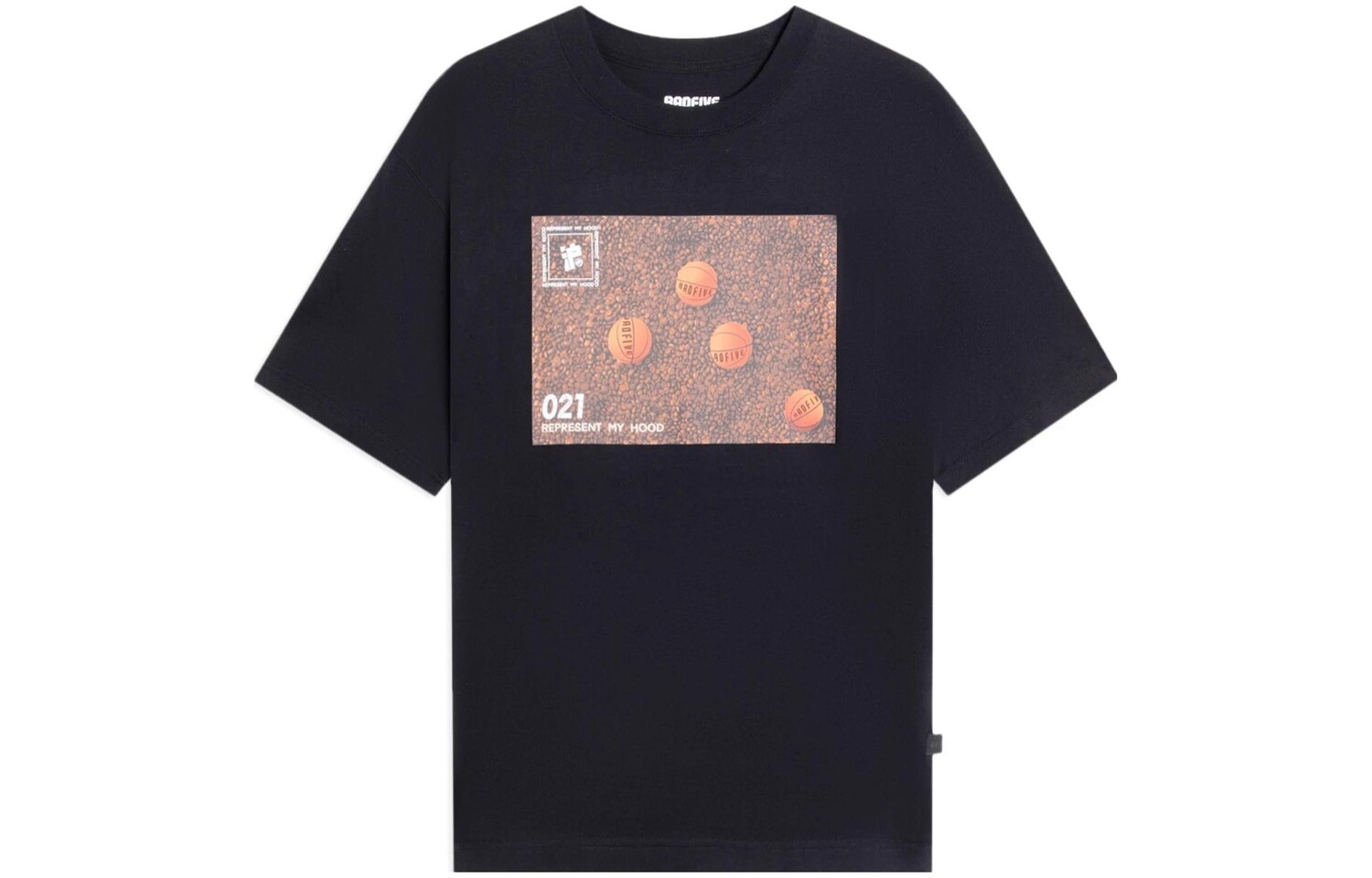 Футболка Badfive мужская черная Lining, черный 
Футболка Badfive мужская черная Lining, черный