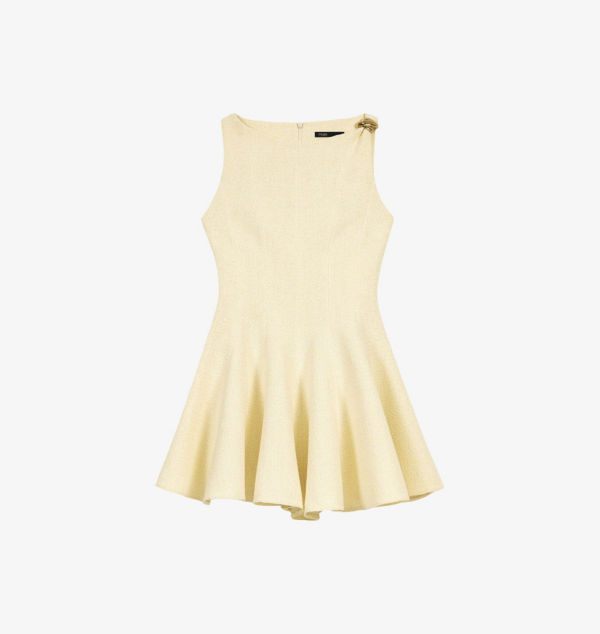 Мини-Платье из твида без рукавов с отделкой на плечах Maje, мультиколор
Мини-Платье из твида без рукавов с отделкой на плечах Maje, мультиколор