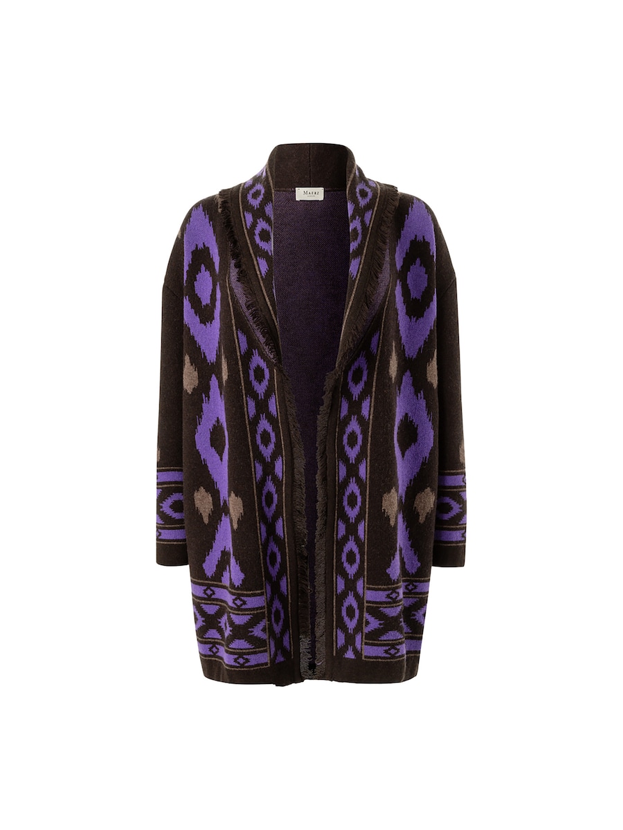 Вязаный кардиган MAERZ Muenchen, светло-коричневый/темно-коричневый
Вязаный кардиган MAERZ Muenchen, светло-коричневый/темно-коричневый