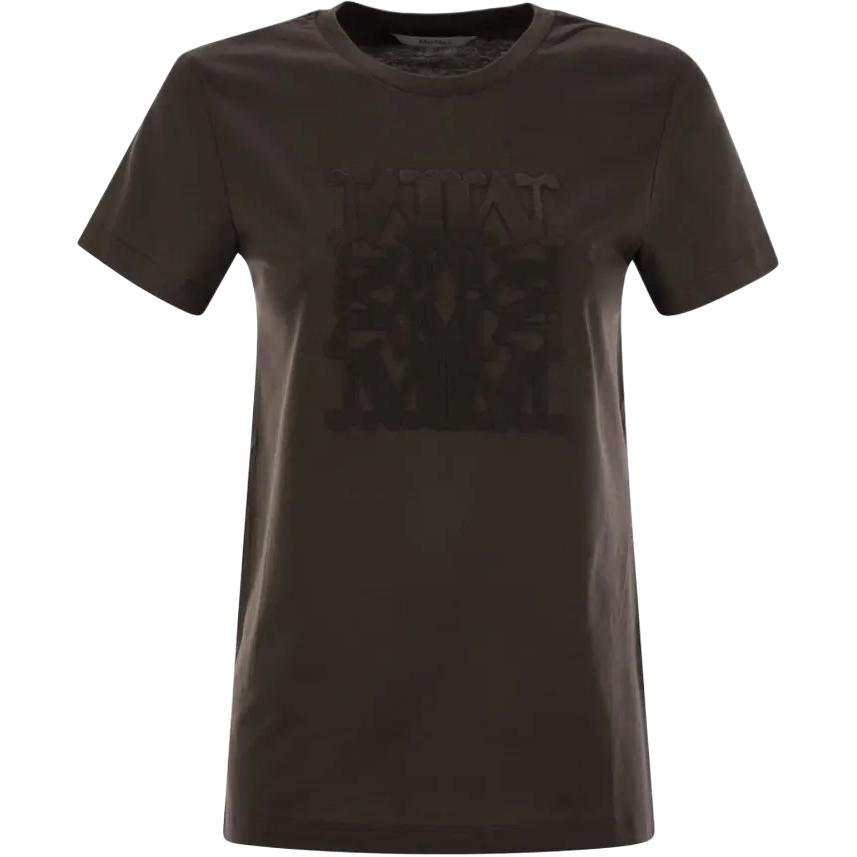 Футболка Max Mara Giovane с вышитым логотипом MaxMara, коричневый
Футболка Max Mara Giovane с вышитым логотипом MaxMara, коричневый