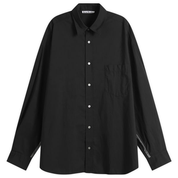 Рубашка с кромкой Acne Studios, черный/серый
Рубашка с кромкой Acne Studios, черный/серый