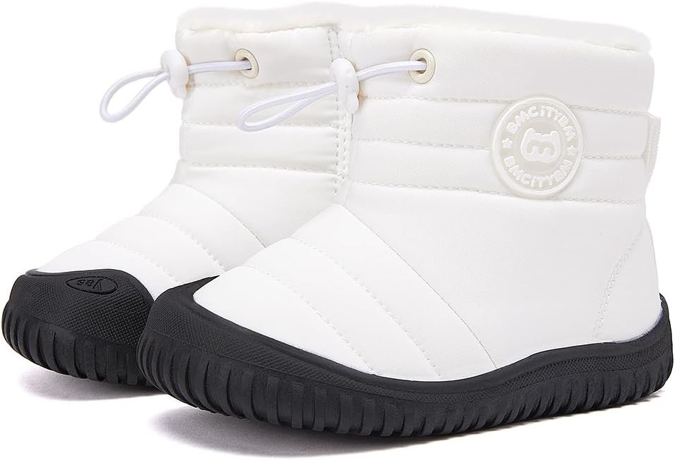 Детские зимние ботинки BMCiTYBM для малышей, обувь для детей мальчиков и девочек с искусственным мехом для холодной погоды, Dark White
Детские зимние ботинки BMCiTYBM для малышей, обувь для детей мальчиков и девочек с искусственным мехом для холодной погоды, Dark White