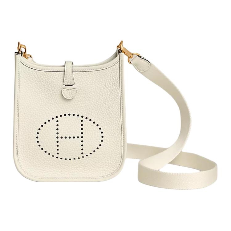 HERMES Сумка Evelyne Clemence через плечо женская кремовая
HERMES Сумка Evelyne Clemence через плечо женская кремовая