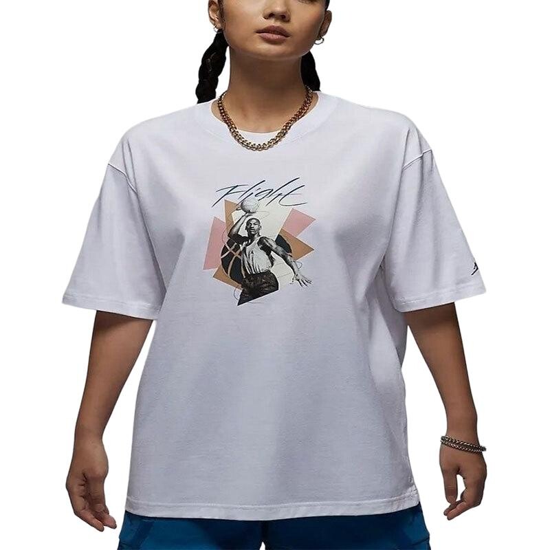 Футболка женская белая Jordan 
Футболка женская белая Jordan