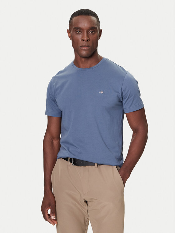 Футболка regular fit 2004080 Gant, синий
Футболка regular fit 2004080 Gant, синий