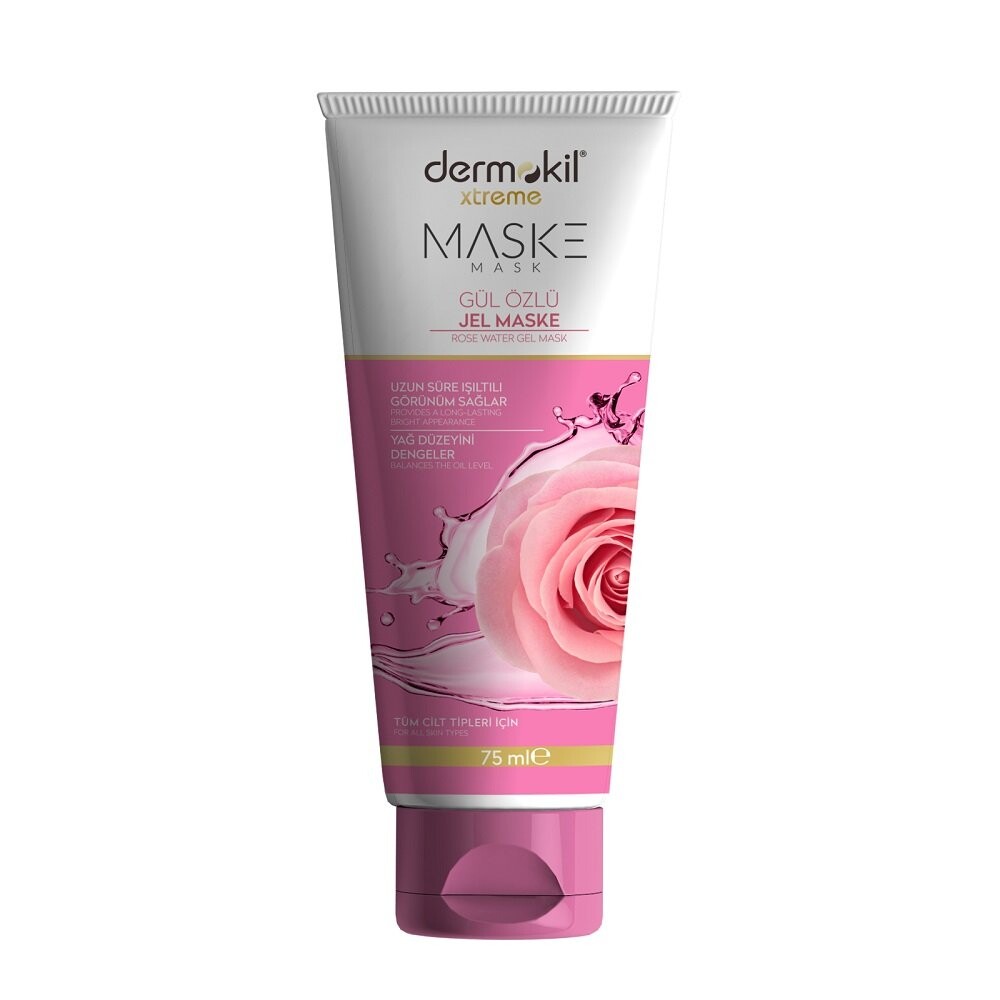 Dermokil, Rose Gel Mask, Гелевая маска с розой, 75мл 
Dermokil, Rose Gel Mask, Гелевая маска с розой, 75мл