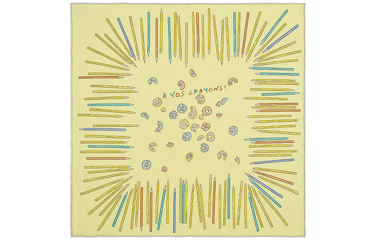 HERMES Шёлковый шарф унисекс жёлтый, Yellow
HERMES Шёлковый шарф унисекс жёлтый, Yellow