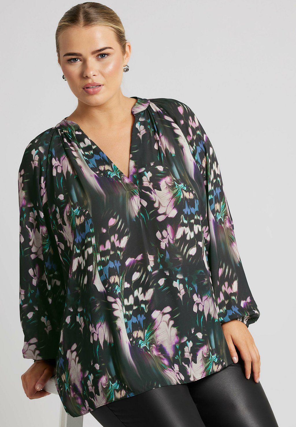 Блуза Yours Clothing, мультиколор
Блуза Yours Clothing, мультиколор