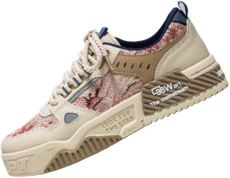 Мужские повседневные спортивные кроссовки - удобная обувь для ходьбы - противоскользящие - на шнуровке и дышащие Fmshi, красный
Мужские повседневные спортивные кроссовки - удобная обувь для ходьбы - противоскользящие - на шнуровке и дышащие Fmshi, красный