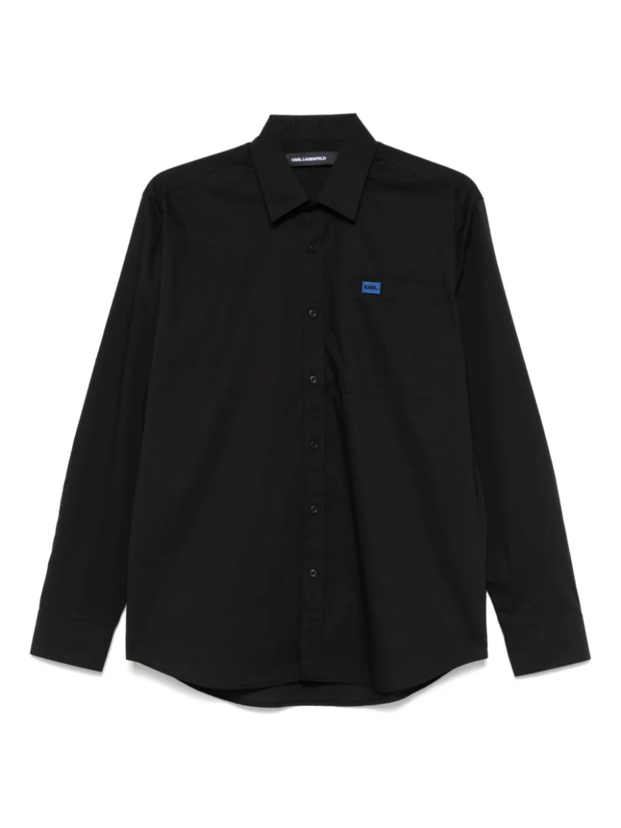 Рубашка с вышитым логотипом Карла Лагерфельда Karl Lagerfeld, черный
Рубашка с вышитым логотипом Карла Лагерфельда Karl Lagerfeld, черный