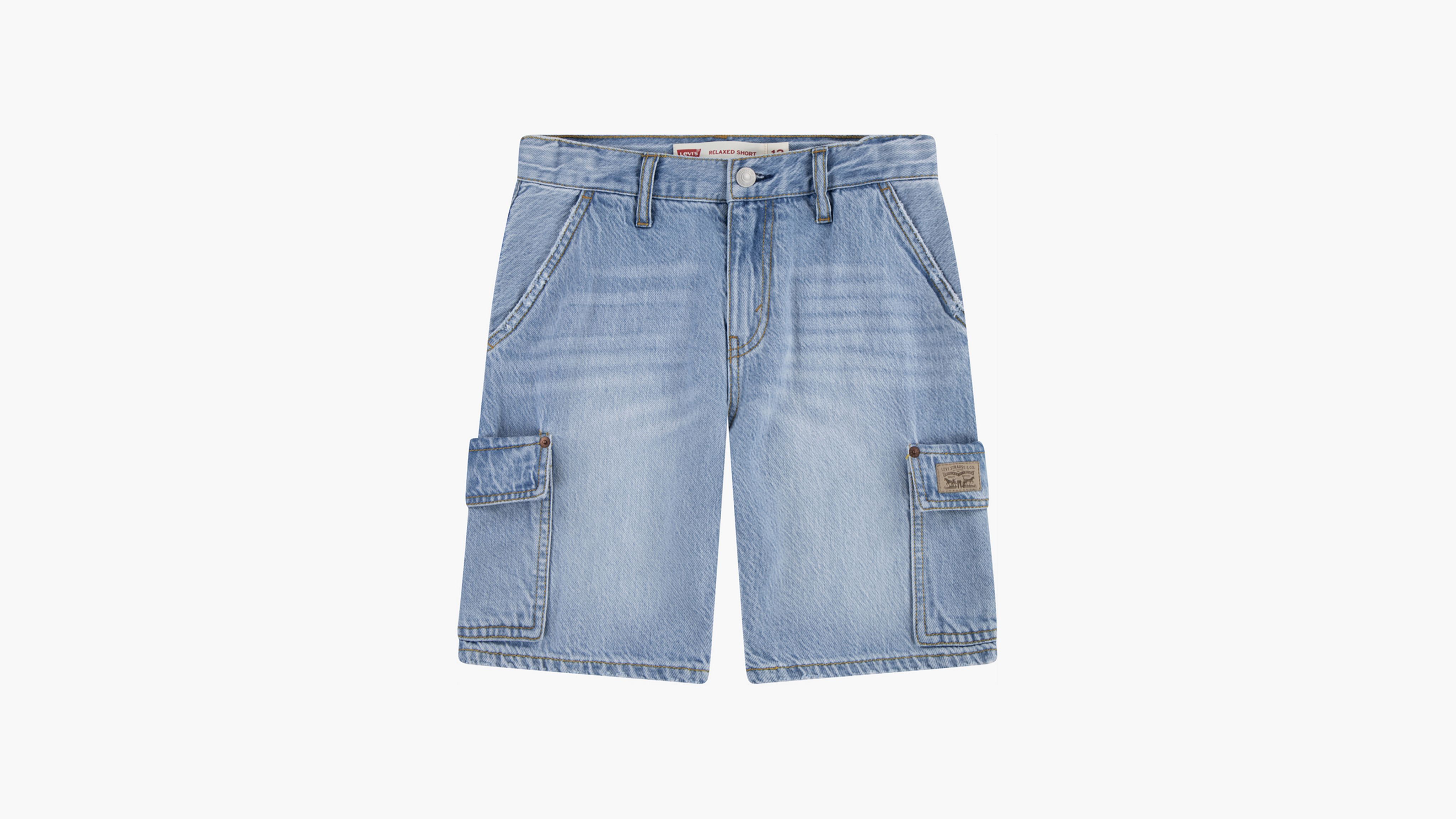 Джинсовые шорты-карго для мальчиков 2T-4T Levi's, цвет From Scratch No Destruction - Light Wash
Джинсовые шорты-карго для мальчиков 2T-4T Levi's, цвет From Scratch No Destruction - Light Wash