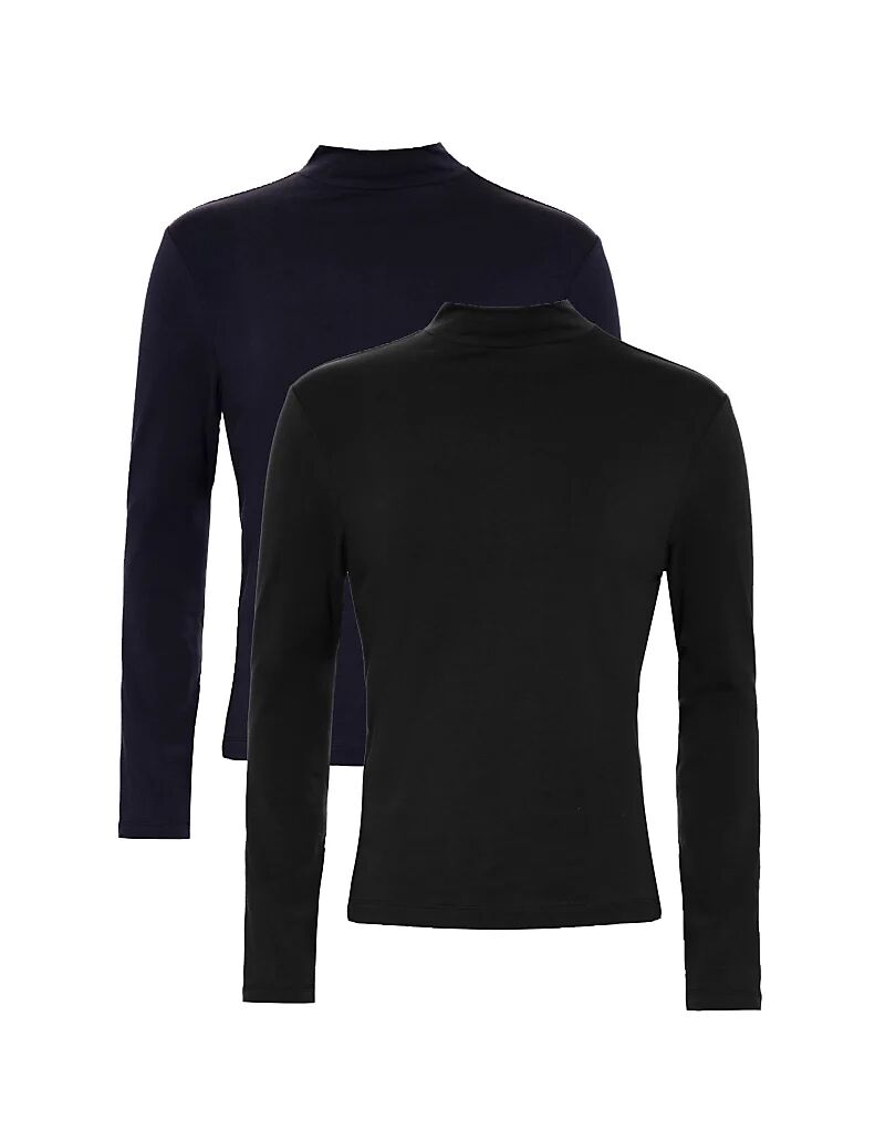 Набор из 2 хлопковых водолазок с длинными рукавами от French Connection, цвет темно-синий
Набор из 2 хлопковых водолазок с длинными рукавами от French Connection, цвет темно-синий