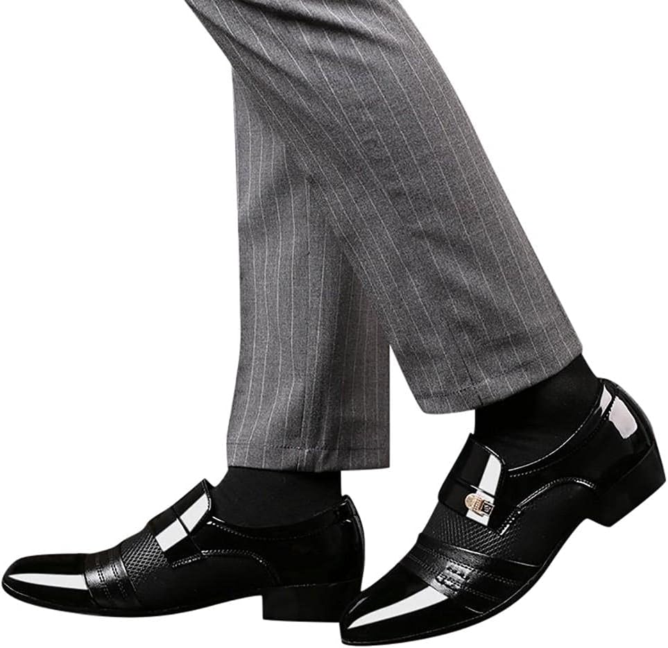 Мужские оксфорды Hbeylia Классические модные туфли из искусственной кожи, оксфорды с крылами для мужчин, подходящие для офиса, работы, свадьбы и вечеринок, черный
Мужские оксфорды Hbeylia Классические модные туфли из искусственной кожи, оксфорды с крылами для мужчин, подходящие для офиса, работы, свадьбы и вечеринок, черный