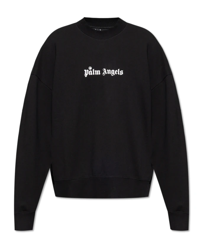 Толстовка с принтом логотипа Palm Angels, черный
Толстовка с принтом логотипа Palm Angels, черный