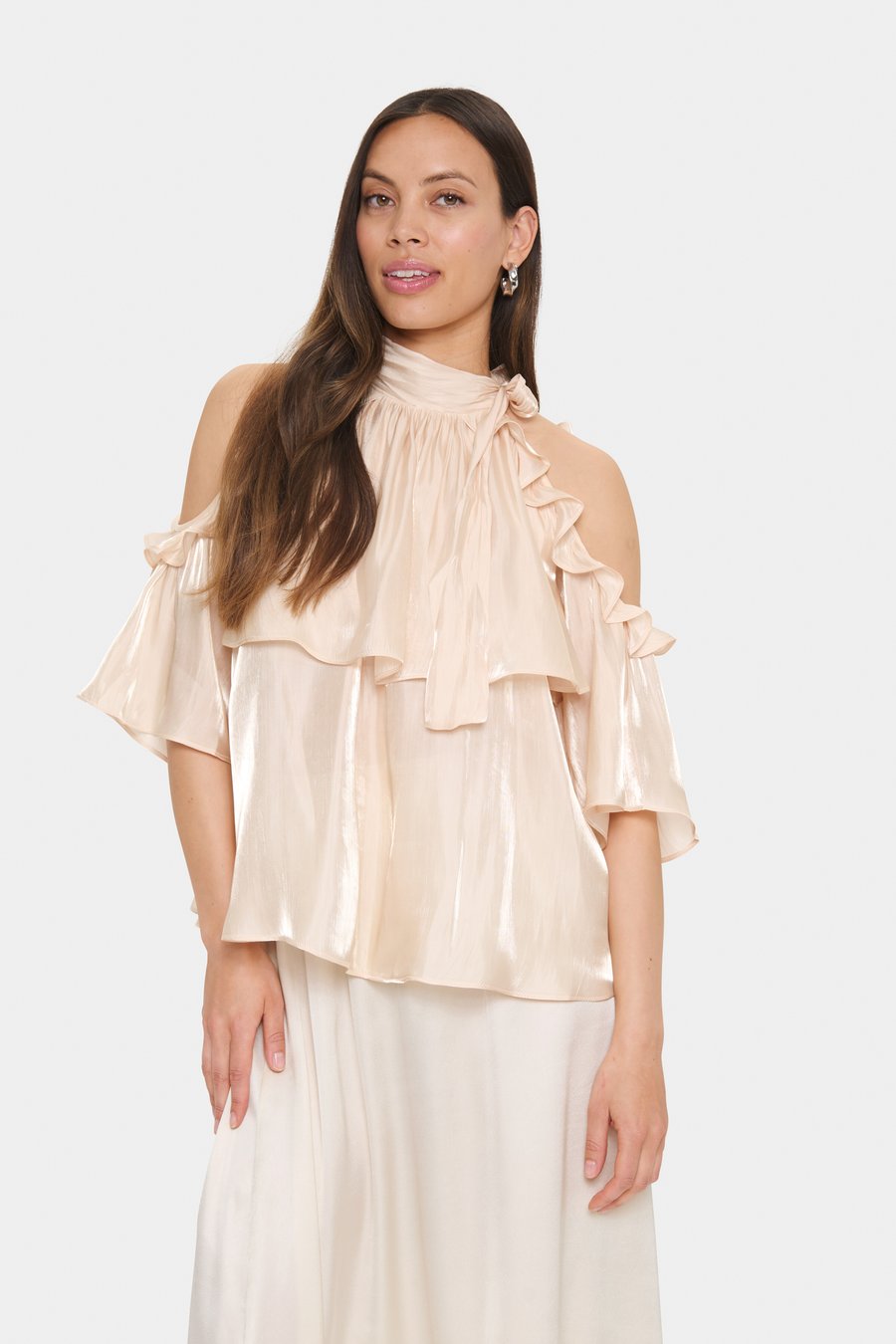 Блуза Saint Tropez LEANA, Tapioca/Sand
Блуза Saint Tropez LEANA, Tapioca/Sand