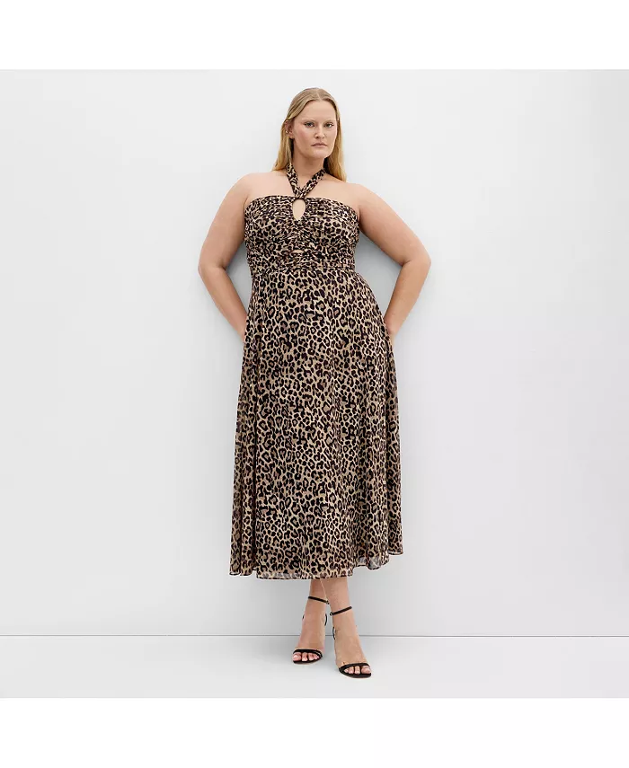 Платье макси Everlee с анималистичным принтом больших размеров CITY CHIC, мультиколор
Платье макси Everlee с анималистичным принтом больших размеров CITY CHIC, мультиколор