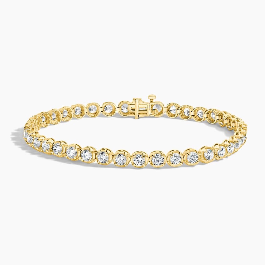 Теннисный браслет с сертифицированными лабораторными бриллиантами 7 дюймов (5 карат) Brilliant Earth
Теннисный браслет с сертифицированными лабораторными бриллиантами 7 дюймов (5 карат) Brilliant Earth