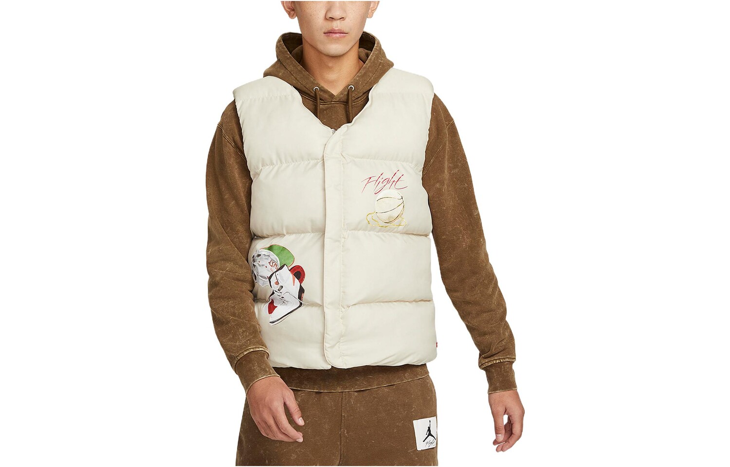 Иорданский мужской жилет, белый
Иорданский мужской жилет, белый