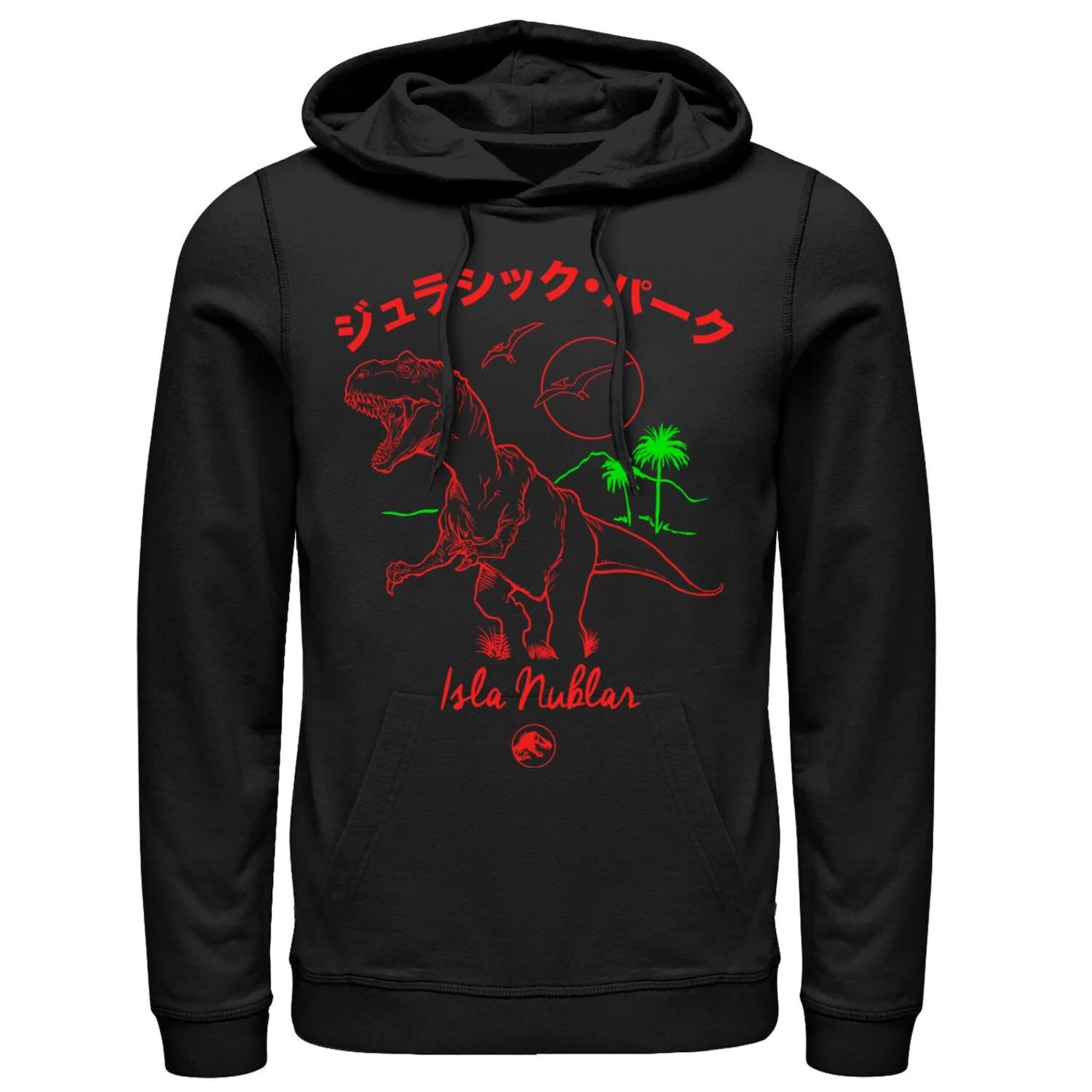 Мужская толстовка с капюшоном «Парк Юрского периода» Kanji T-Rex Outline Licensed Character, черный
Мужская толстовка с капюшоном «Парк Юрского периода» Kanji T-Rex Outline Licensed Character, черный