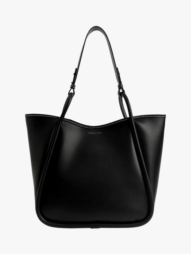 Сумка-тоут Lyla Tubular Slouchy из искусственной кожи CHARLES & KEITH, Black
Сумка-тоут Lyla Tubular Slouchy из искусственной кожи CHARLES & KEITH, Black