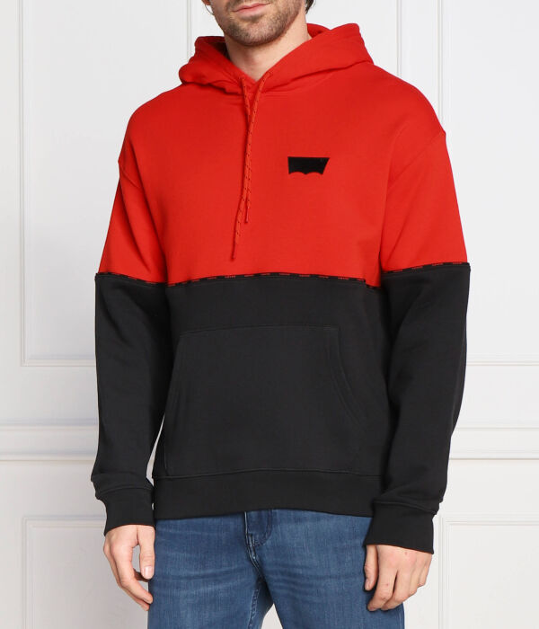 Толстовка мужская Levi'S двуцветная, черно-красный
Толстовка мужская Levi'S двуцветная, черно-красный