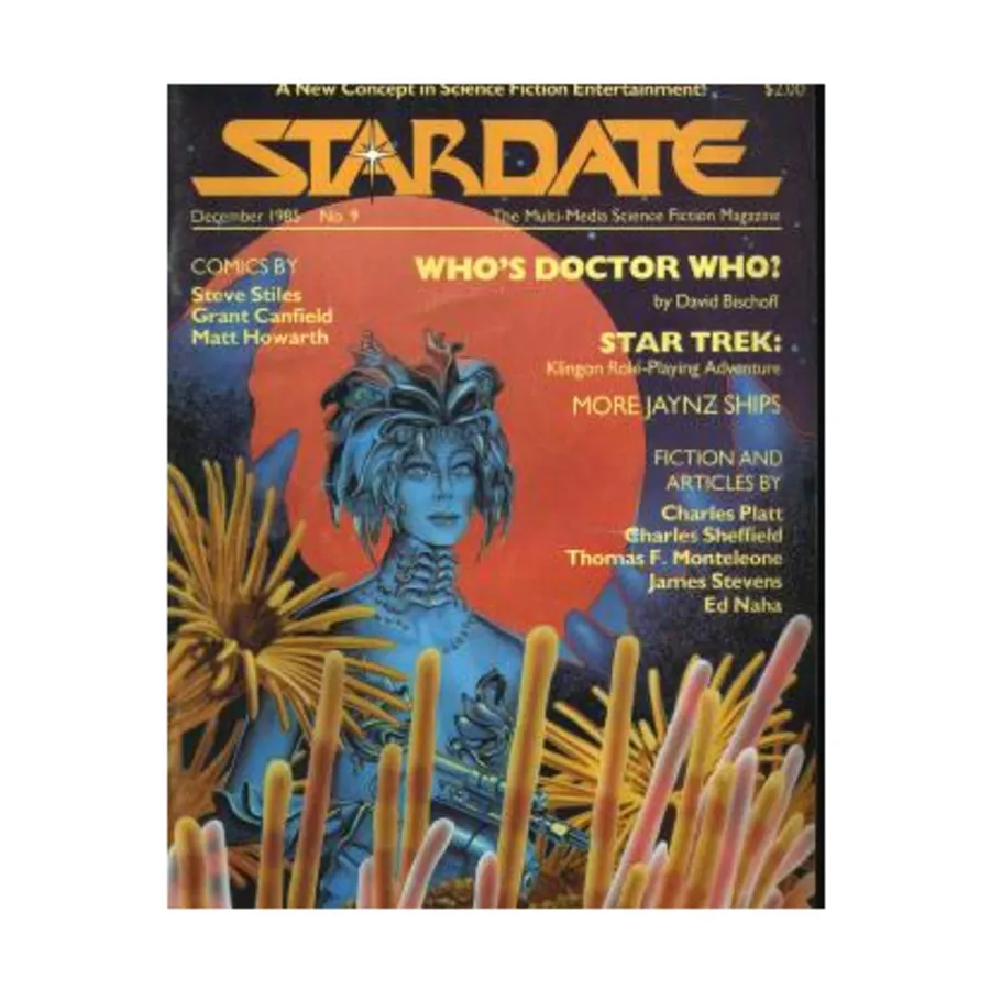 Журнал #9 "Klingon Role-Playing Adventure, More Janz Ships", Stardate Magazine
Журнал #9 "Klingon Role-Playing Adventure, More Janz Ships", Stardate Magazine