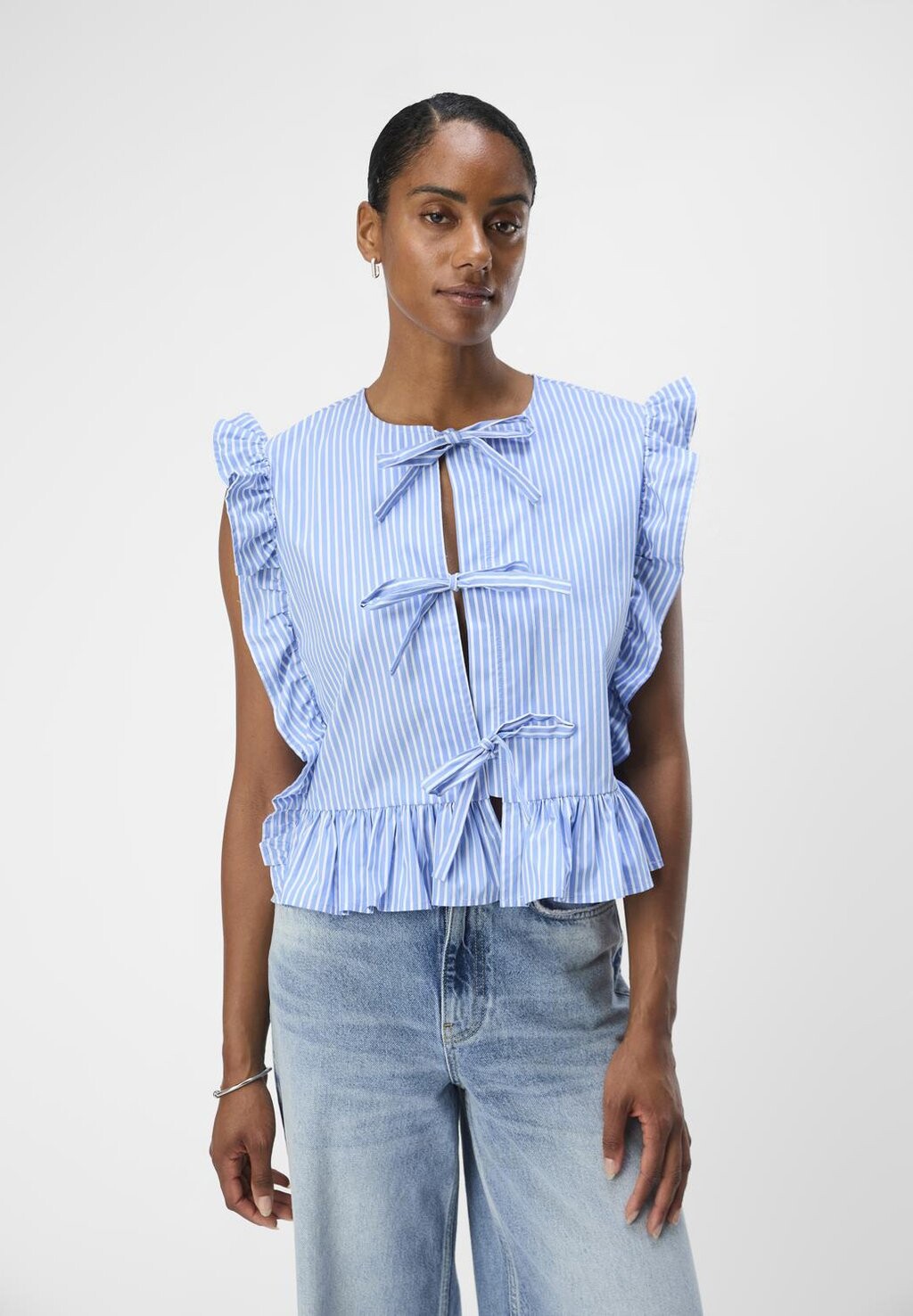 Блуза OBJALICE CILIE Object, синий
Блуза OBJALICE CILIE Object, синий