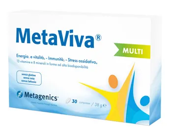 Metaviva Multi 30 Мультивитаминные и мультиминеральные таблетки Metagenics
Metaviva Multi 30 Мультивитаминные и мультиминеральные таблетки Metagenics