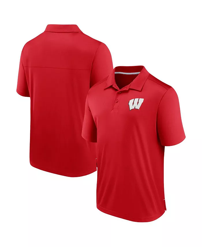 Мужская поло Red Wisconsin Badgers Fanatics
Мужская поло Red Wisconsin Badgers Fanatics