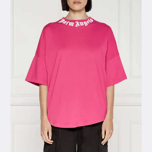 Футболка свободного кроя Palm Angels, фуксия
Футболка свободного кроя Palm Angels, фуксия