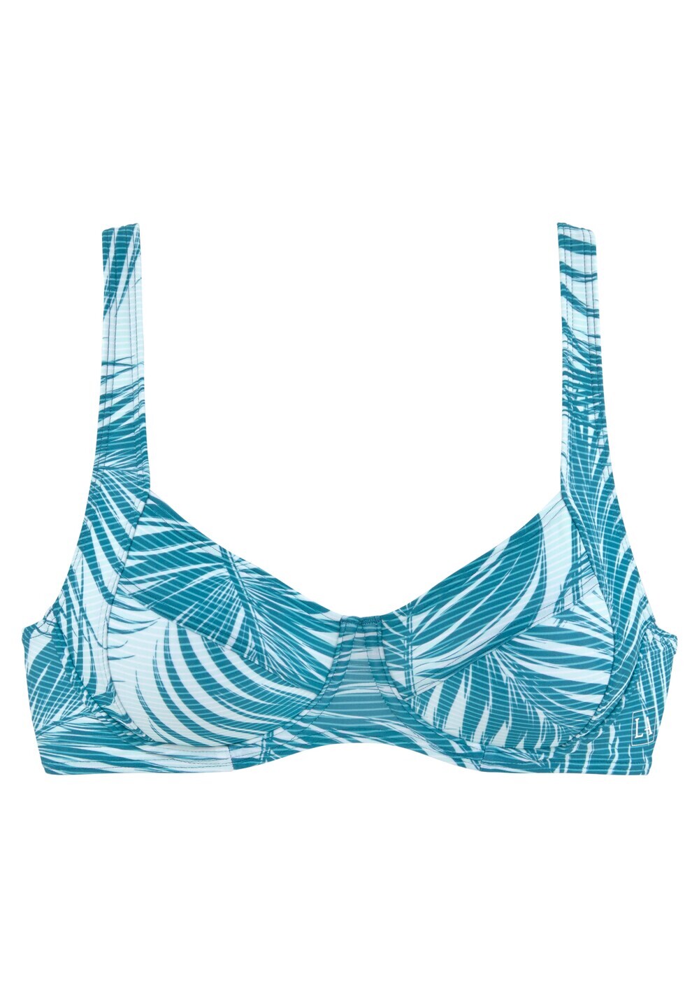 Спортивный бикини-топ бралетт Lascana, синий
Спортивный бикини-топ бралетт Lascana, синий