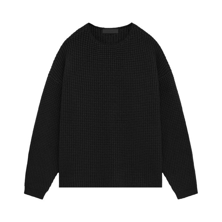 Свитер Fear of God Essentials Heavy Waffle Crewneck Sweater, Black
Свитер Fear of God Essentials Heavy Waffle Crewneck Sweater, Black