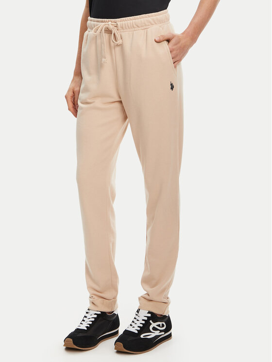 Джоггеры regular fit WUP1513 U.S. Polo Assn., бежевый 
Джоггеры regular fit WUP1513 U.S. Polo Assn., бежевый
