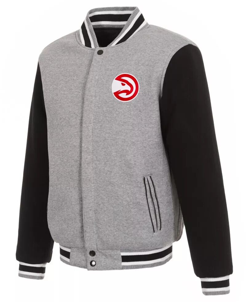 Мужская серая двусторонняя флисовая куртка Jh Design Atlanta Hawks, Серый, Мужская серая двусторонняя флисовая куртка Jh Design Atlanta Hawks
Мужская серая двусторонняя флисовая куртка Jh Design Atlanta Hawks, Серый, Мужская серая двусторонняя флисовая куртка Jh Design Atlanta Hawks