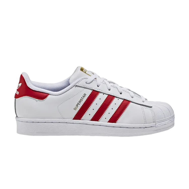 Кроссовки Adidas Superstar J 'White Scarlet', белый
Кроссовки Adidas Superstar J 'White Scarlet', белый