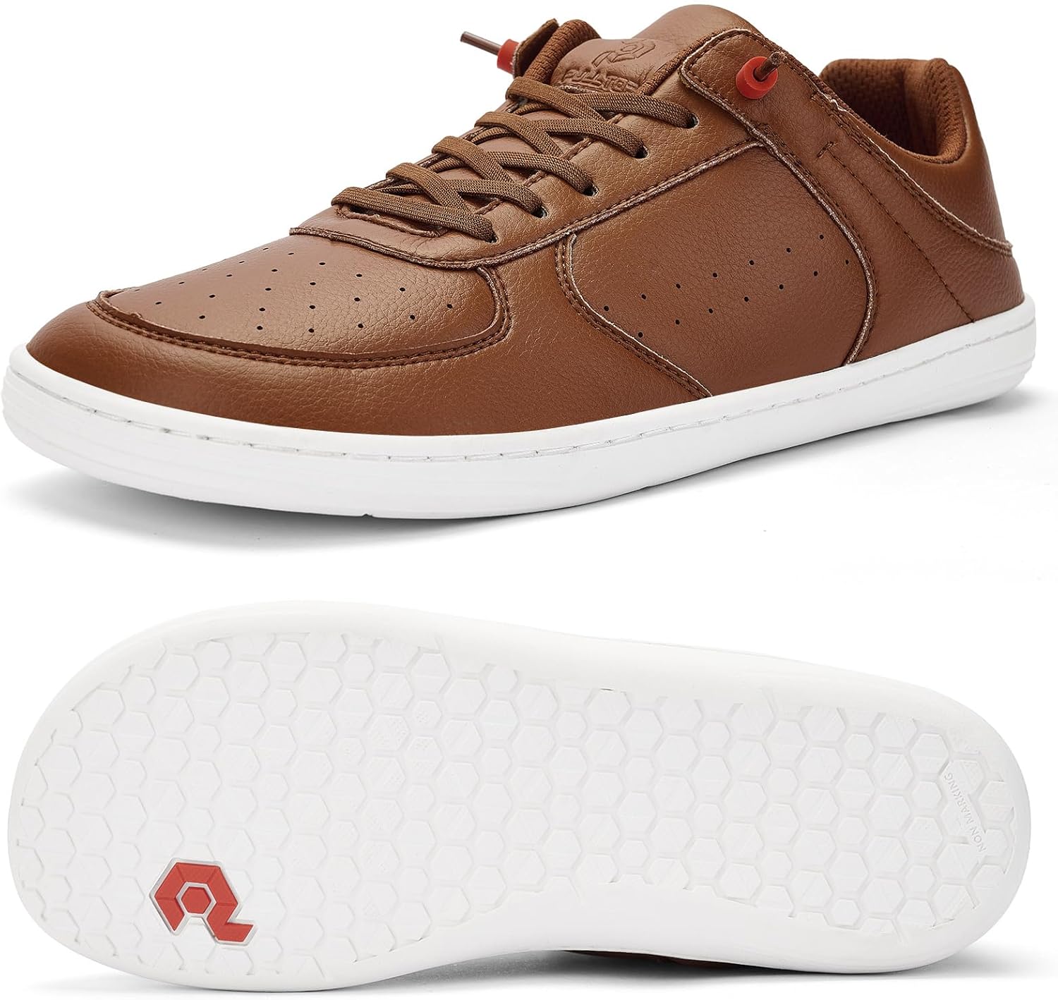 Мужские туфли Pulltop Barefoot с широкой носовой частью - минималистичные туфли-босоножки, кроссовки без каблука, слайпы для ходьбы, противоскользящие, коричневый
Мужские туфли Pulltop Barefoot с широкой носовой частью - минималистичные туфли-босоножки, кроссовки без каблука, слайпы для ходьбы, противоскользящие, коричневый