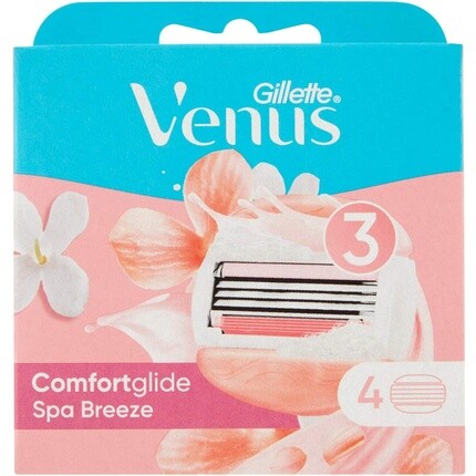 Женские лезвия Gillette Comfortglide Breeze Spa Breeze для бережного и гладкого бритья, Venus
Женские лезвия Gillette Comfortglide Breeze Spa Breeze для бережного и гладкого бритья, Venus